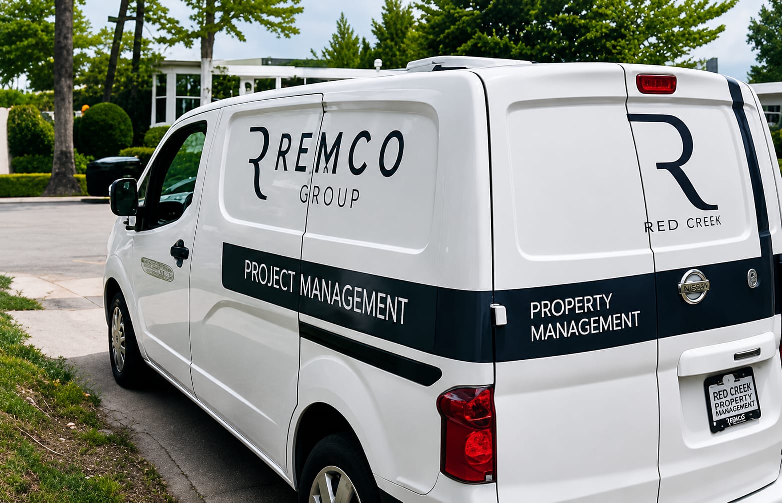 Remco property management service vehicle